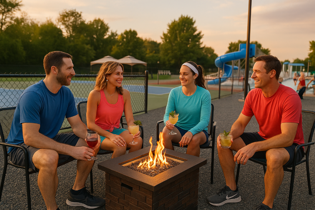 pickle ball seating