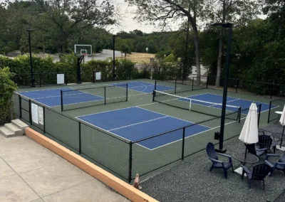 Basketball court at Heights Pool, Alamo Heights San Antonio